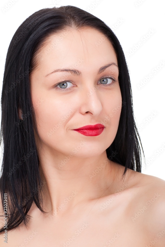 Portrait of a young woman Portrait of a young woman