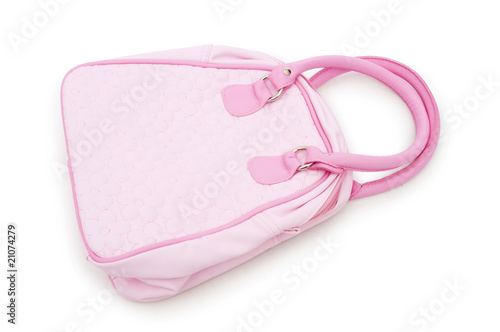 Woman bag isolated on the white background