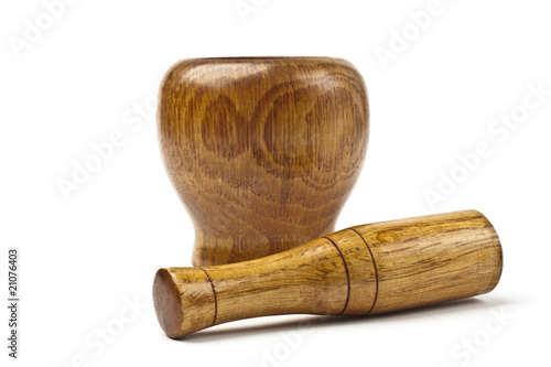 Photos wooden garlic  masher