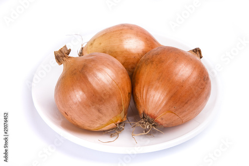 Wallpaper Mural Onions on the plate Torontodigital.ca