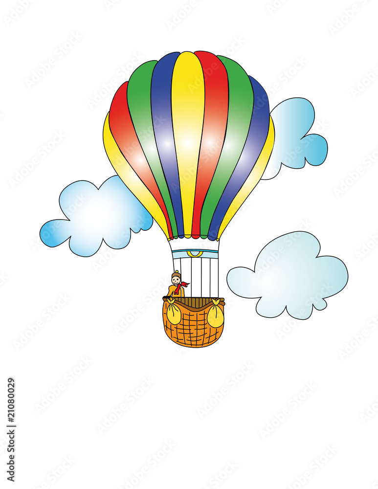 Fototapeta premium Hot air balloon