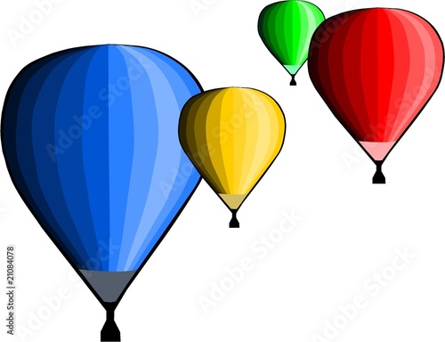 Heißluftballons