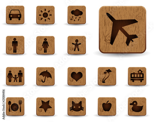 Wood Icons 3