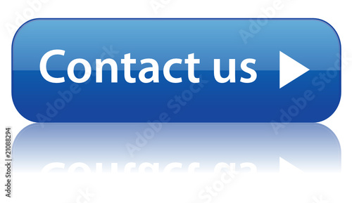 "Contact us" rectangular web button (details business corporate)