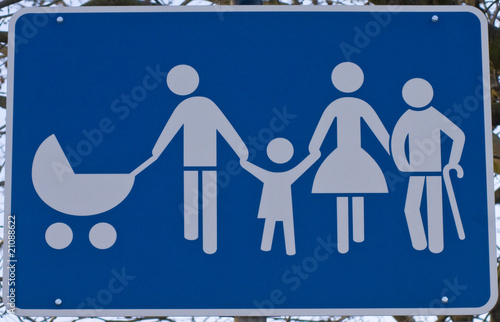 Schild - Familienfreundliche Kommune