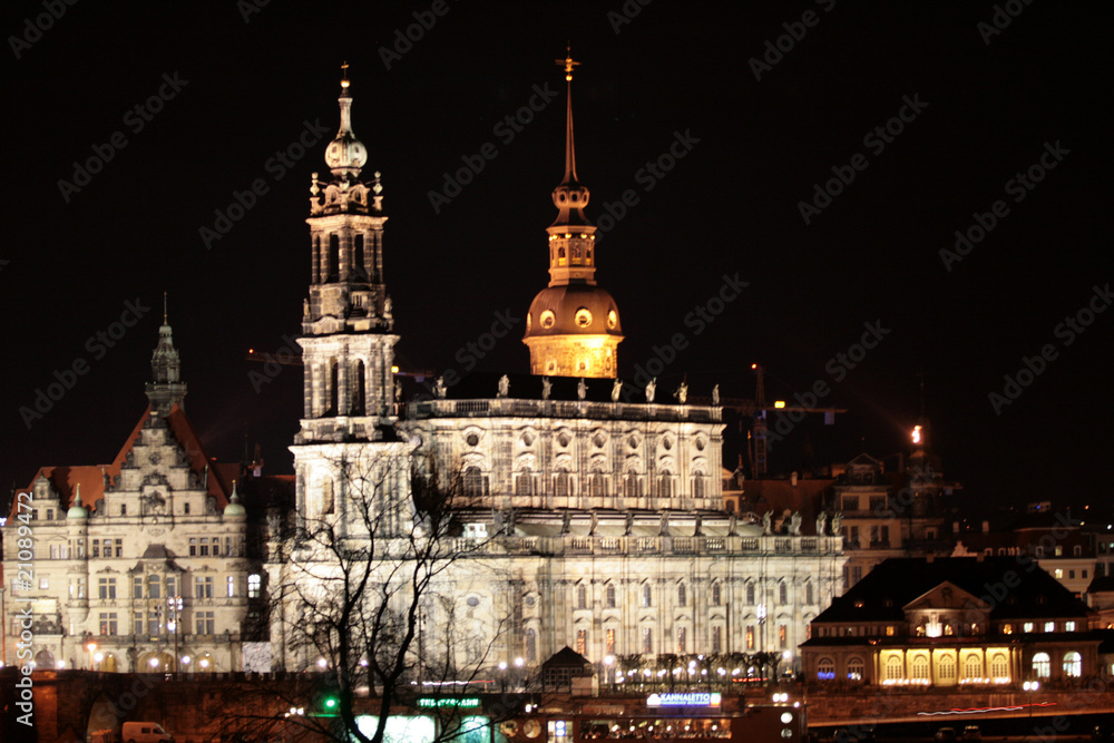 Dresden bei Nacht