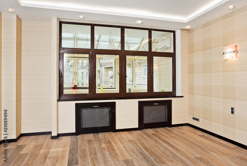 Empty living room interior in modern style Empty living room interior in modern style