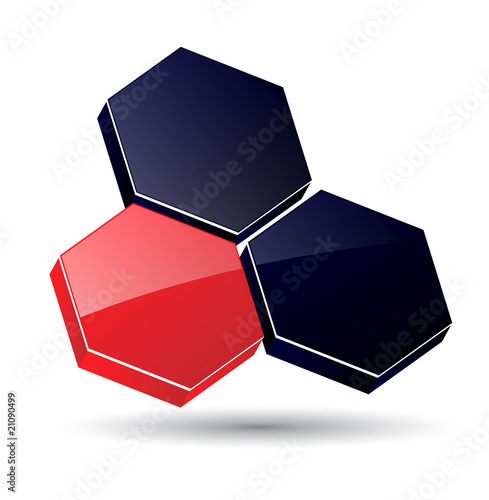 Modern logo, vector.