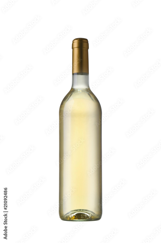 bottle of white wine bottle of white wine