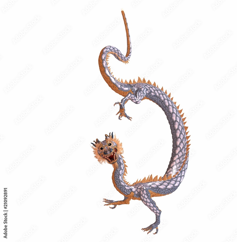 Obraz premium chinesischer drache