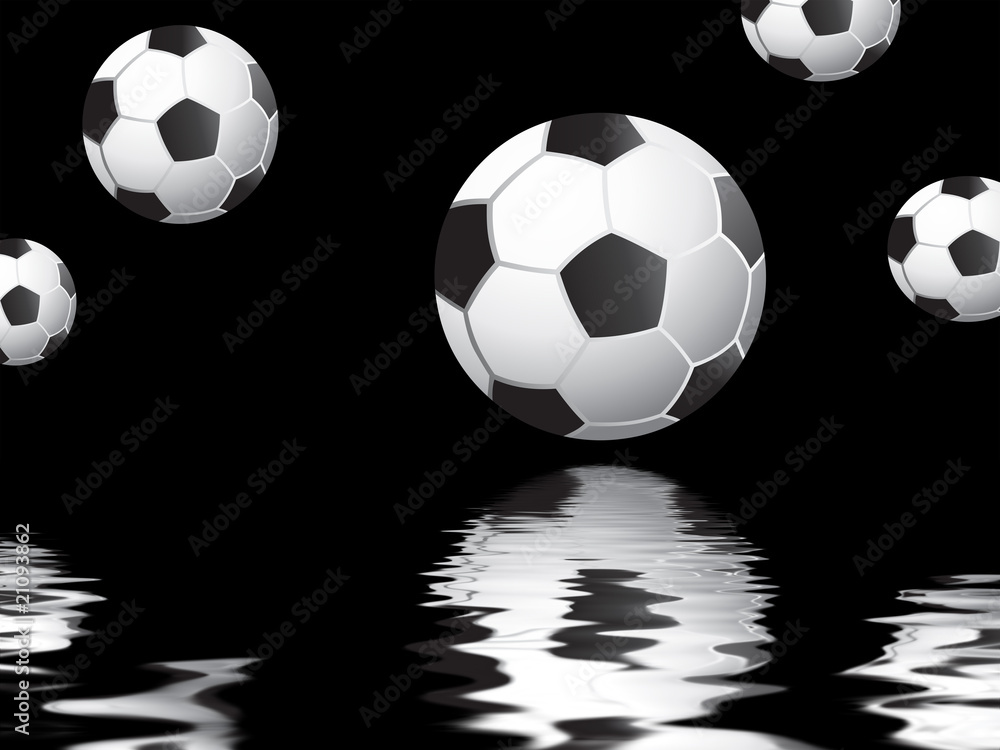 Naklejka premium Fußball