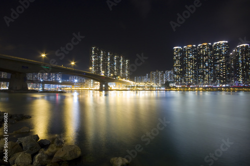 Hong Kong public housing apartment block photo