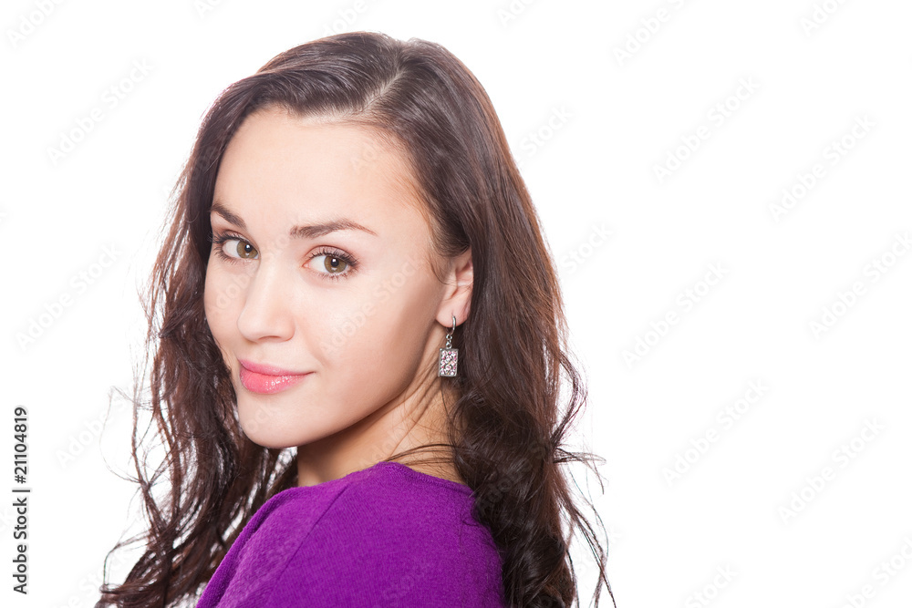woman with healthy smile woman with healthy smile
