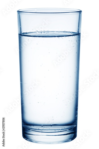 Glass of table-water.