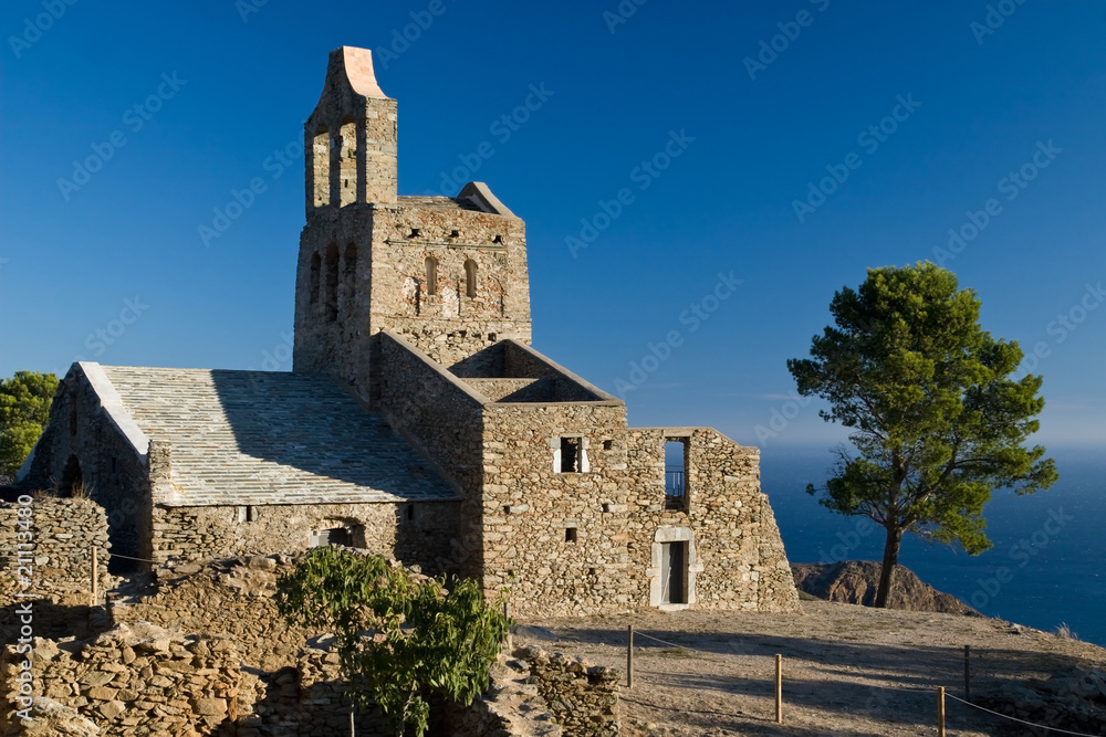Ruins of church in Catalonia (Spain)
