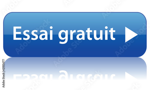 Bouton web ESSAI GRATUIT (internet offre spéciale nouveauté)