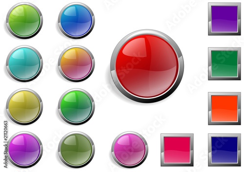 Free Download The set of web shiny buttons - GFXLoad