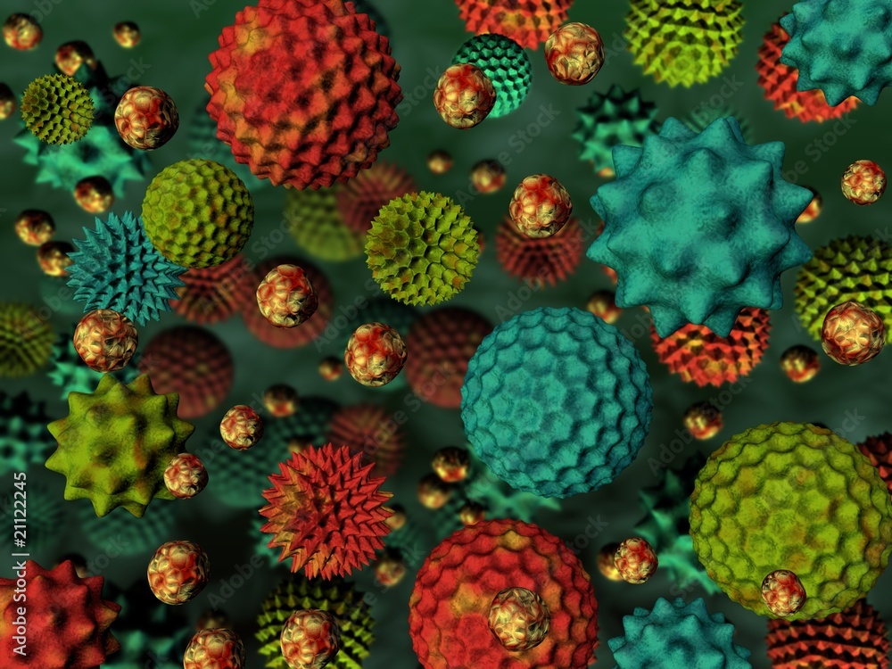 Pollen background Pollen background