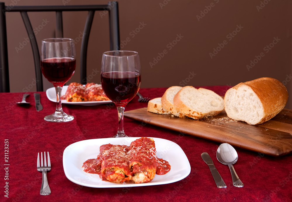 manicotti dinner manicotti dinner