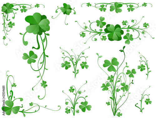 clover design elements
