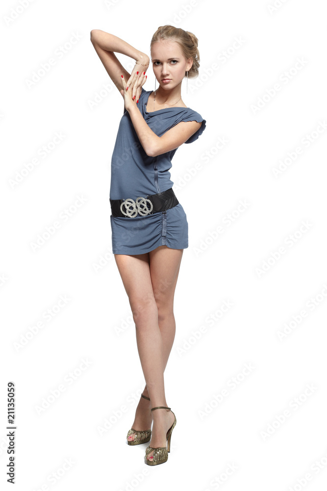 Fototapeta premium beautiful blonde european girl