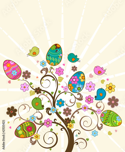 easter tree