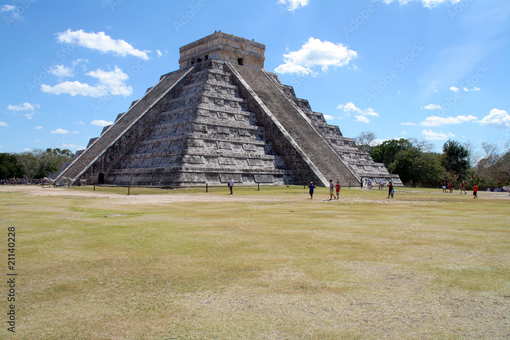 Maya Pyramide in Citchen Itza