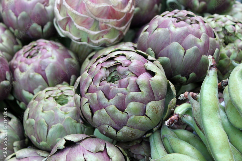 Fototapeta premium Artichokes