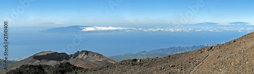 Blick vom Teide auf den Pico Viejo (Teneriffa)