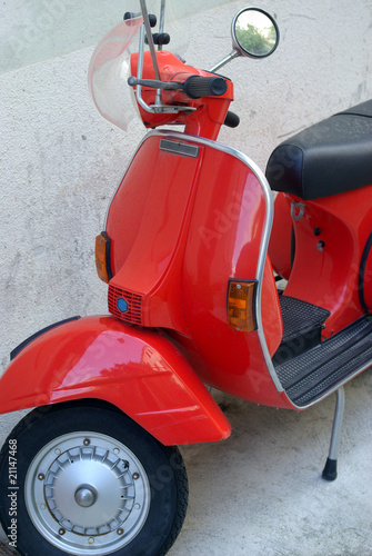 Old classic scooter