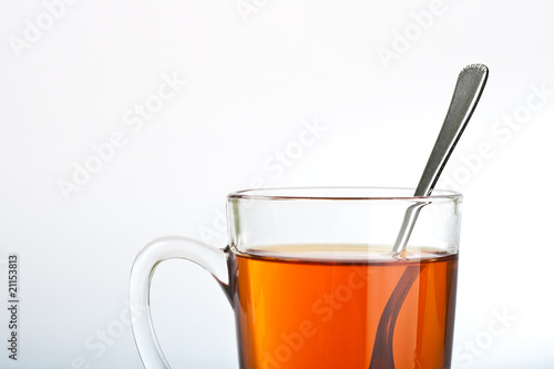 teacup with spoon