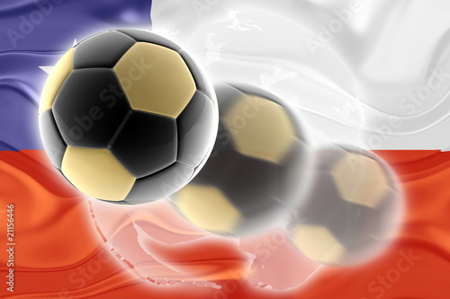 Chile flag wavy soccer website