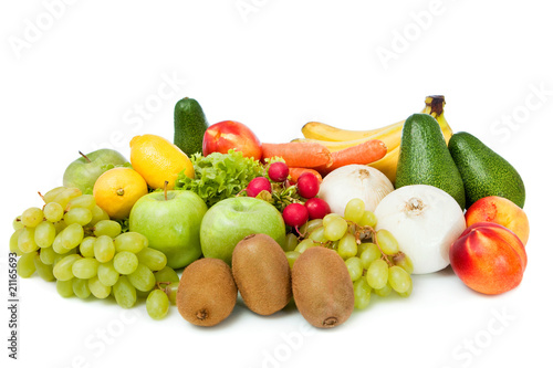 Fototapeta Naklejka Na Ścianę i Meble -  beautiful fruits and vegetables