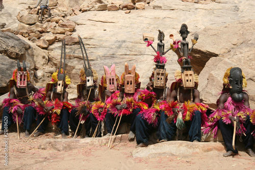 masques dogon,repos