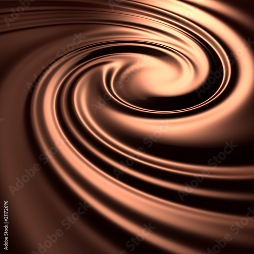 Abstract chocolate swirl background #21172696