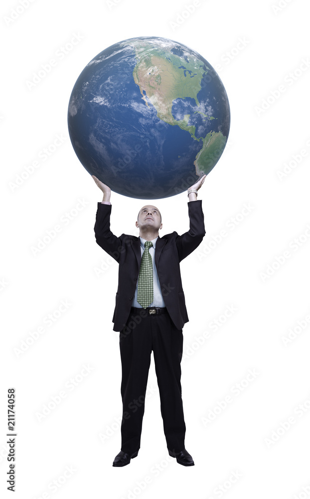 Man who hold the world Man who hold the world