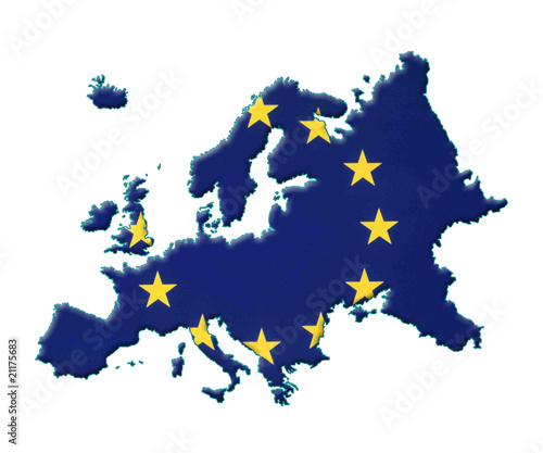 drapeau carte europe