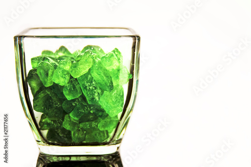 Glass with Stones