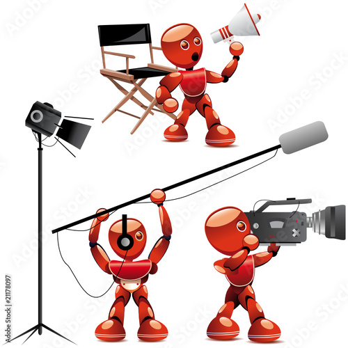 Equipe de tournage de cinéma