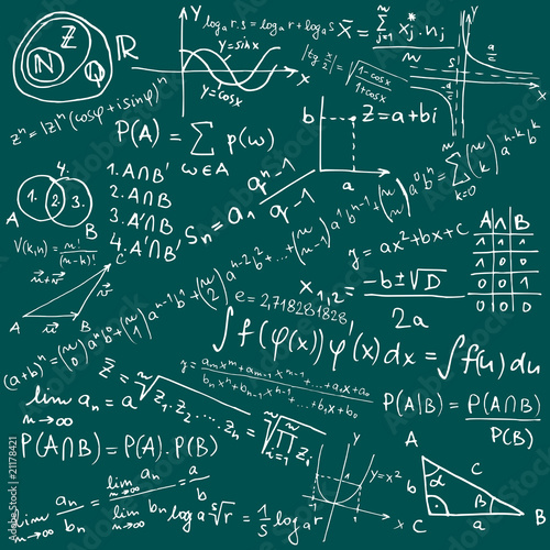 Mathematical formulas and equations