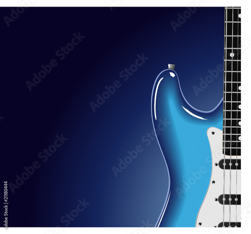 Vector series. Electric guitar