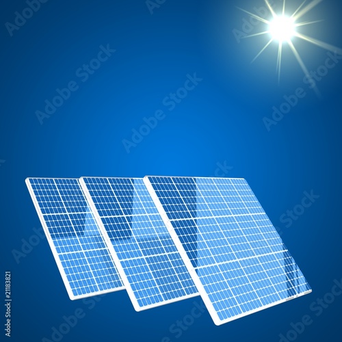 solar mit himmel
