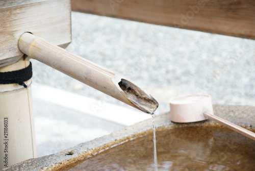 bamboo fountain