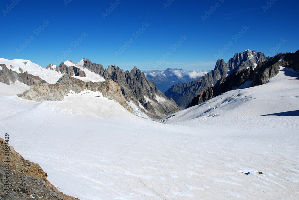 Alpi, Monte Bianco, Mar de Glace