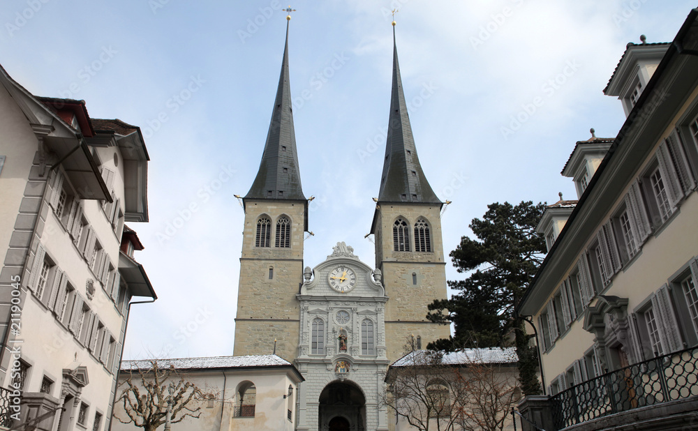 Obraz premium Church in Lucerne