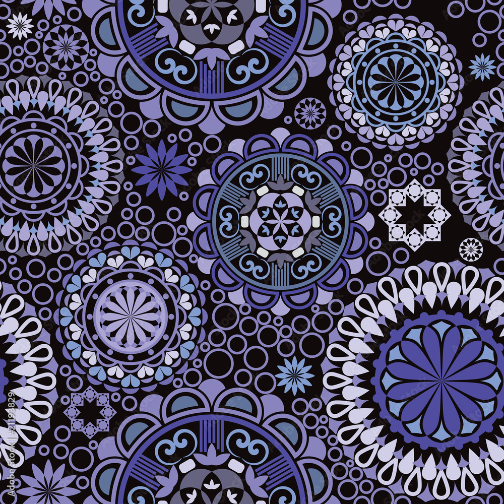 Seamless floral background Seamless floral background