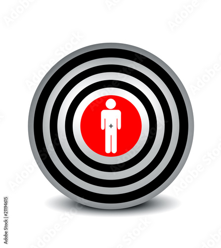 Target Human - silver