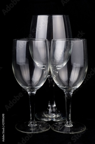 Pretty wine glasses
