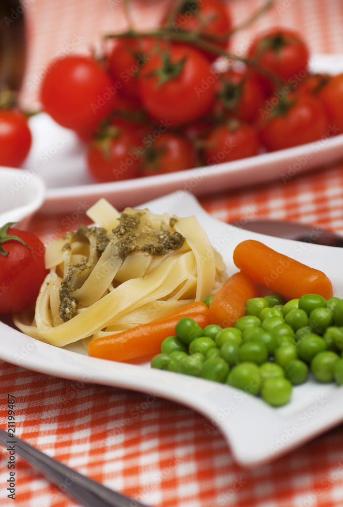 Vegetarian pasta Vegetarian pasta