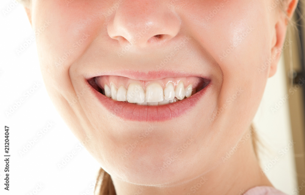 Obraz premium widoczne zęby